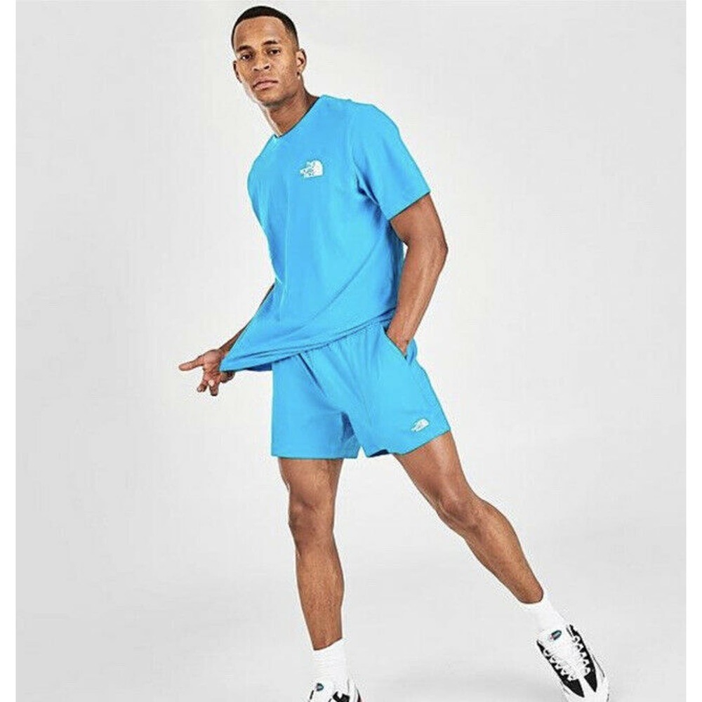 New The North Face Mens Sz XL Class V Shorts Meridian Blue Relaxed Fit NWT